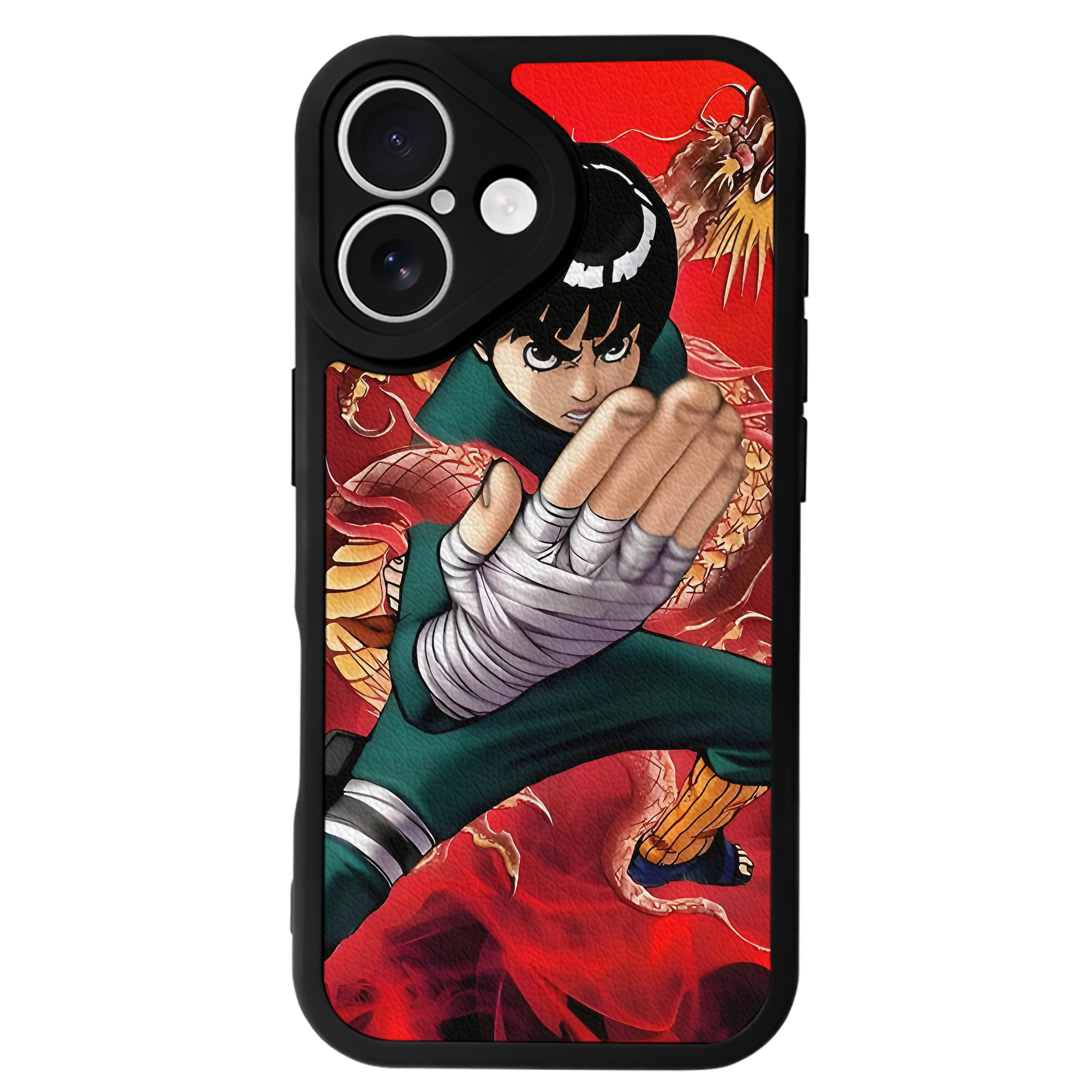 （画像用） NARUTO -ナルト- NARUTO -ナルト- 疾風伝 【iPhone 16シリーズ対応】シリコンスマホケース（レザー調） 材質：シリコン